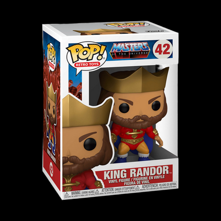 Funko POP! Retro Toys Masters of the Universe King Randor 3.75" Vinyl Figure
