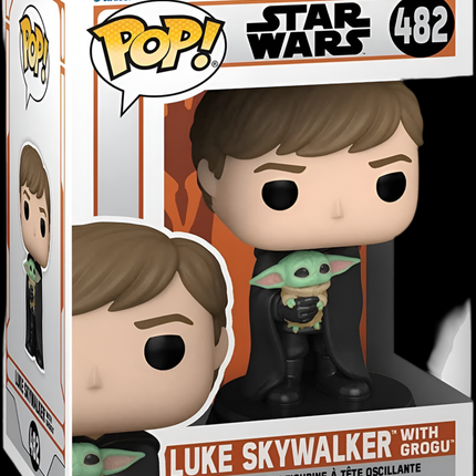 Funko Pop! Star Wars Luke Skywalker with Grogu #482