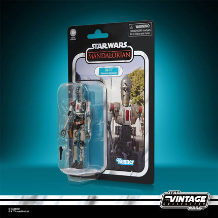 Star Wars The Vintage Collection The Mandalorian IG-11 (Alguacil de Nevarro) Figura de Acción de 3 3/4 Pulgadas