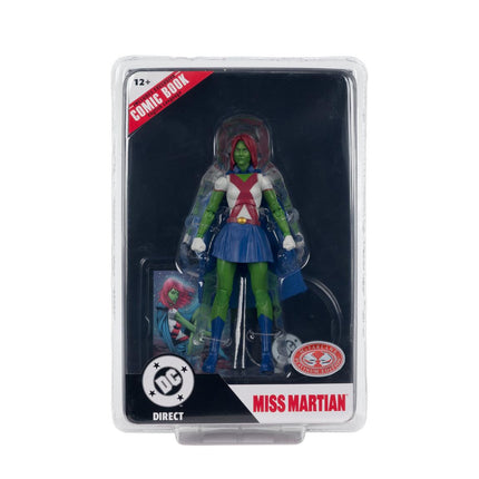 McFarlane Toys DC Multiverse Teen Titans Miss Martian (Issue 41) 7-in Action Figure with Comic