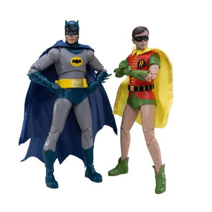DC Multiverse Batman and Robin Batman Classic TV Series McFarlane Collector Edition #5 7-Inch Action Figure 2-Pack