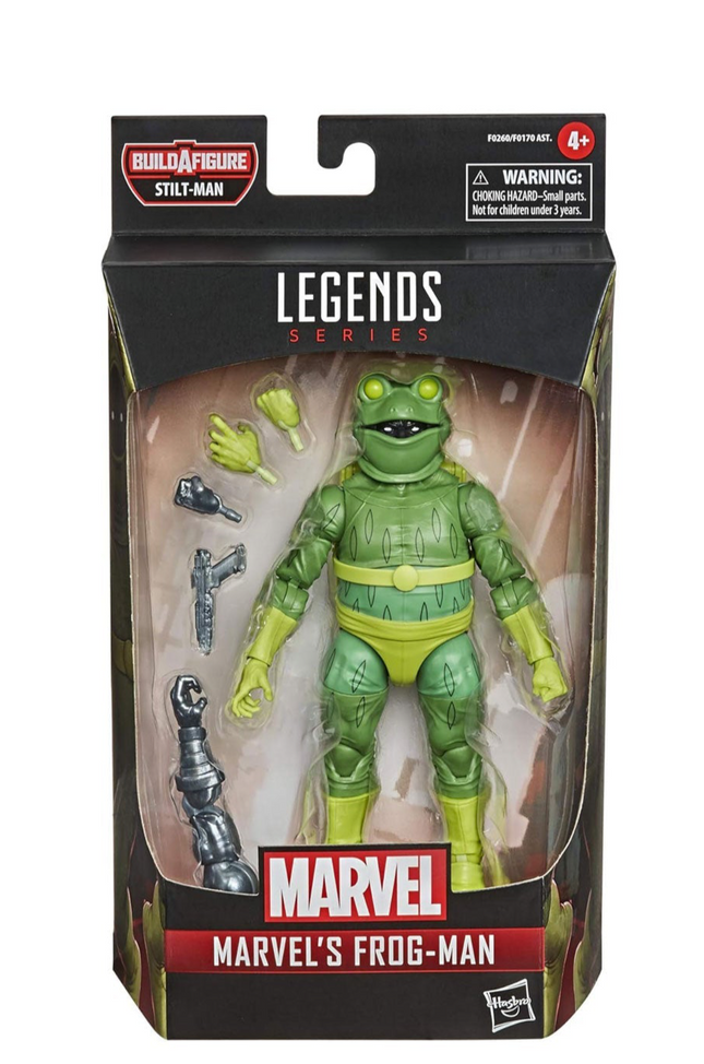 Marvel Legend Spider-Man  Frog-Man 6” Action Figure