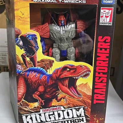 NEW Hasbro Transformers War for Cybertron Kingdom Leader Maximal T-WRECKS 