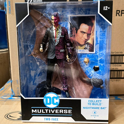IN STOCK McFarlane DC Multiverse Batman Forever Two Face  Build a Wave 
