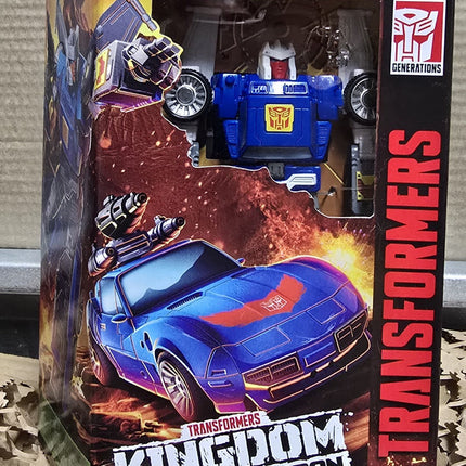 IN STOCK Transformers Kingdom War For Cybertron Delux  Autobot Tracks New Sealed