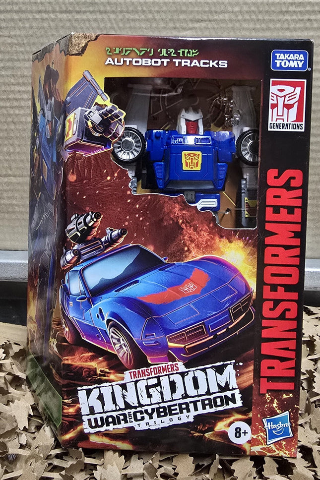 IN STOCK Transformers Kingdom War For Cybertron Delux  Autobot Tracks New Sealed