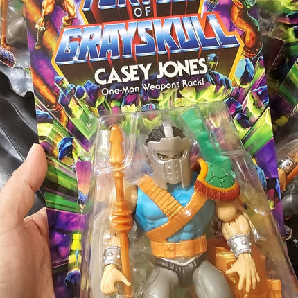IN STOCK Masters of the Universe TURTLES OF GRAYSKULL Casey Jones Mint Condition