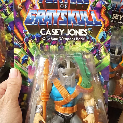 IN STOCK Masters of the Universe TURTLES OF GRAYSKULL Casey Jones Mint Condition