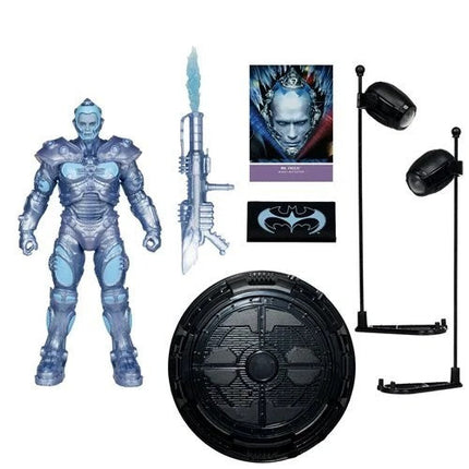 IN STOCK Multiverse Batman And Robin Mr. Freeze Black Light Gold Label Glow 