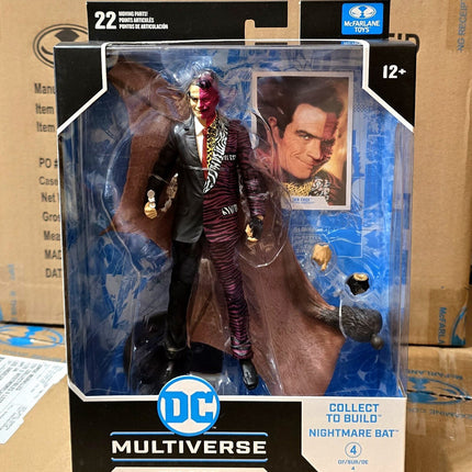 IN STOCK McFarlane DC Multiverse Batman Forever Two Face  Build a Wave 
