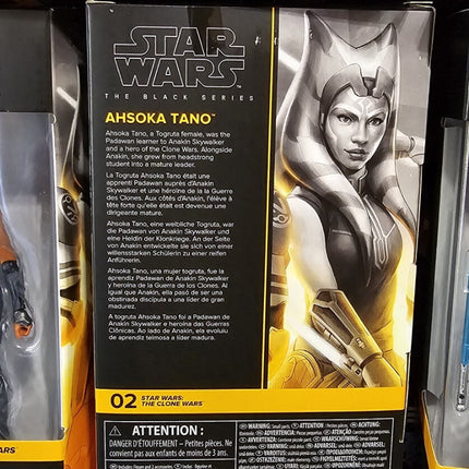 IN STOCK Star Wars The Black Series Ahsoka Tano - The Clone Wars 6-inch 
