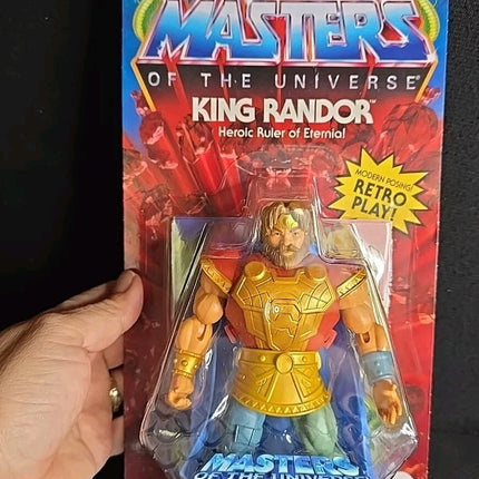 Masters of The Universe Origins King Randor 200X Figure   New Ready To Ship 
