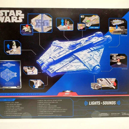 IN STOCK Star Wars Rebels Series 3 Micro Galaxy Squadron Ghost #0131  New Sealed