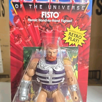NEW 2021 Mattel -  Masters of the Universe 5.5” Retro Action Figure: FISTO