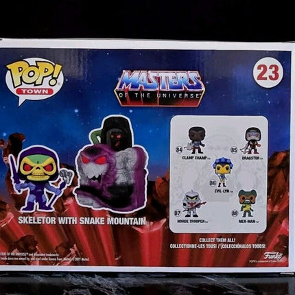 Funko Pop! Town Retro Toys: Masters of The Universe - Skeletor with Snake Mounta