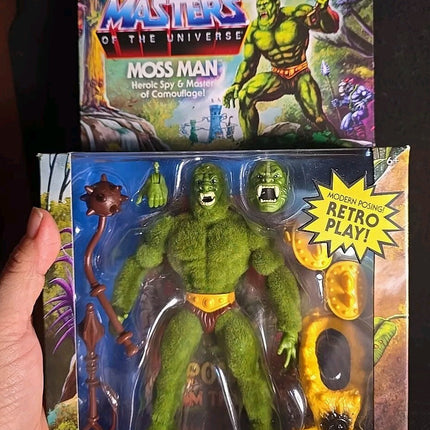Mattel Masters of the Universe Moss Man 5 inch Unpunched Action Figure 