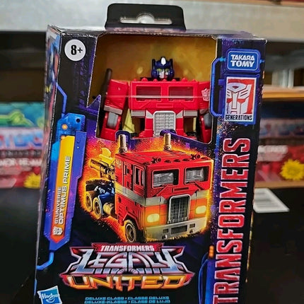 Transformers Legacy United Deluxe Class G1 Universe Optimus Prime Action Figure