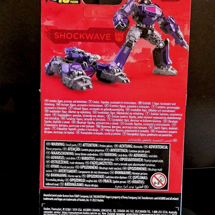 Transformers Studio Series: BubbleBee Core Class: Shockwave 3.75" Mint Condition
