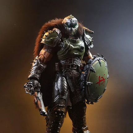 McFarlane DOOM The Dark Ages Doom Slayer 7" Deluxe Figure Elite Edition 