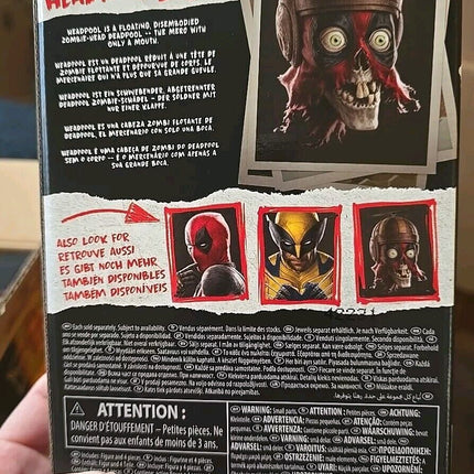 Deadpool & Wolverine Marvel Legends Headpool with Logan 6-Inch Action Figure