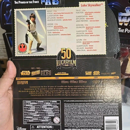 Star Wars The Black Series Lucasfilm 50th Anniversary 6" Luke Skywalker Figure