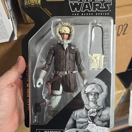 STAR WARS The Black Series Archive Han Solo (Hoth) Toy 6-Inch Figure