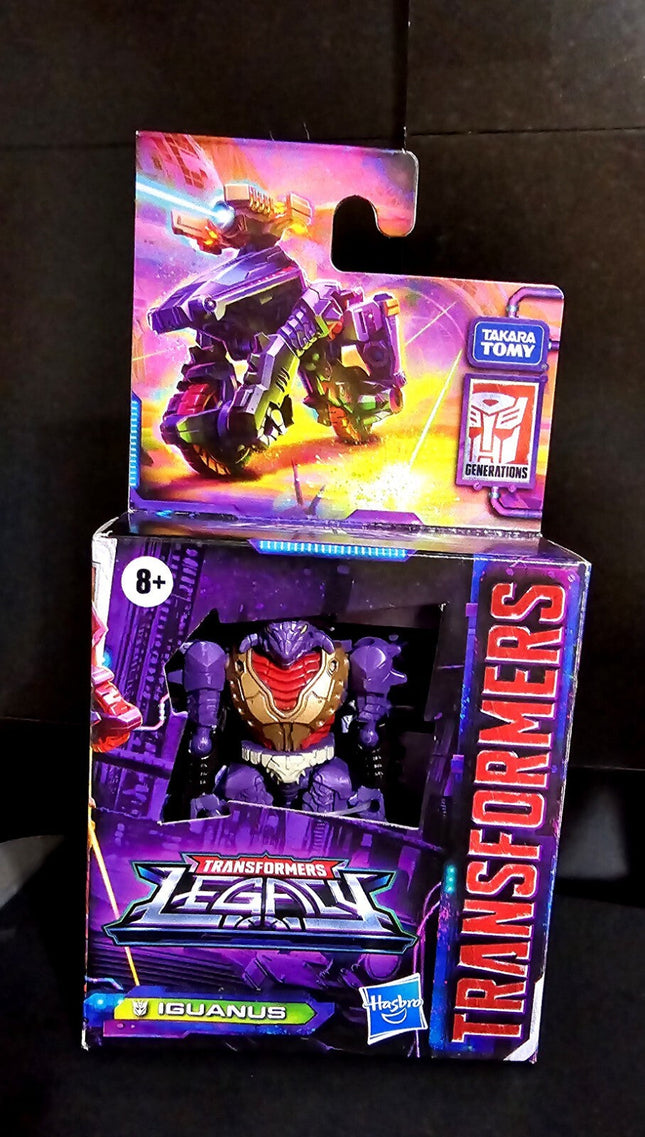 IN STOCK Transformers Legacy Iguanus 3.5" Core Class Legends  Action Figure New