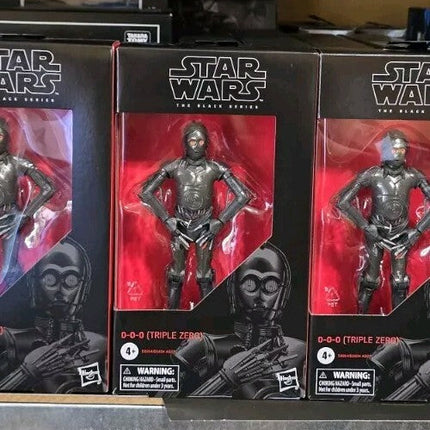 IN STOCK Star Wars The Black Series - Triple Zero 0-0-0- READY TO SHIP 