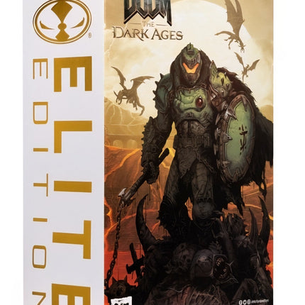 McFarlane DOOM The Dark Ages Doom Slayer 7" Deluxe Figure Elite Edition 