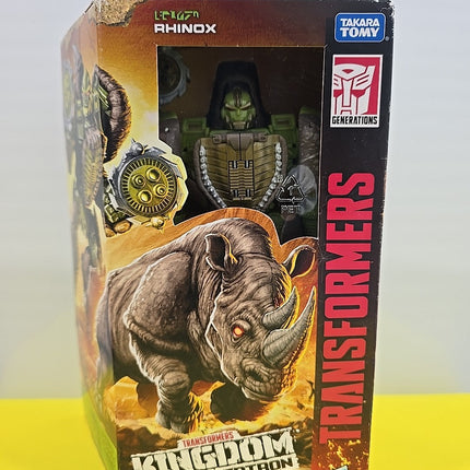 IN STOCK Transformers  War for Cybertron: Kingdom Voyager WFC-K27 Rhinox