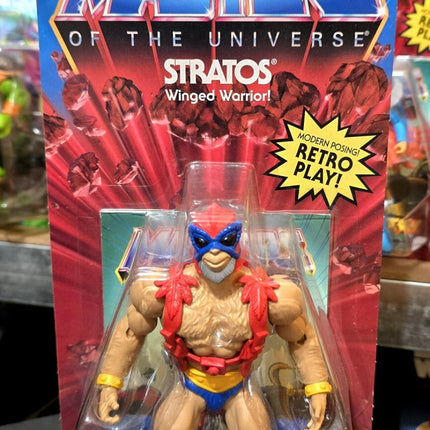 Mattel Masters of the Universe 5.5 inch Action Figure Stratos Brand New Sealed
