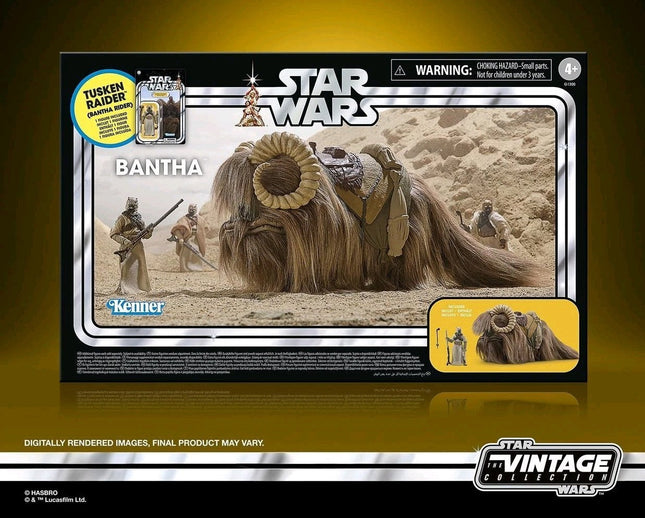 STAR WARS The Vintage Collection Bantha & Tusken Raider 2-Pack Presale !!
