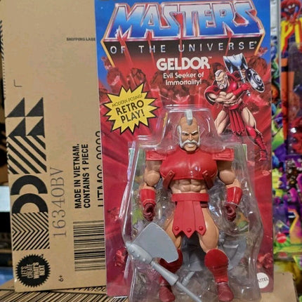 IN STOCK Masters of the Universe Origins Geldor Mattel Creations Exclusive 