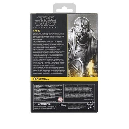 PRESALE STAR WARS The Black Series SM-33, Skeleton Crew Deluxe