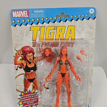 Hasbro Marvel Legends Retro Collection Tigra 6" Action Figure minty