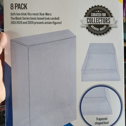 6-Inch Action-Figure Collapsible Protector Box with Angled Side 8-Pack Star Wars