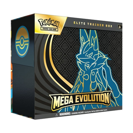 Pokemon TCG Mega Evolutions Elite Trainer Box Mega Lucario Art Pre Sale 09/25