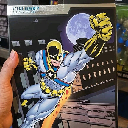 IN STOCK  McFarlane Toys Agent Liberty  DC Multiverse SDCC Exclusive Sealed 