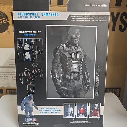 McFarlane Toys Suicide Squad Bloodsport Unmasked 7" Action Figure Exclusive 