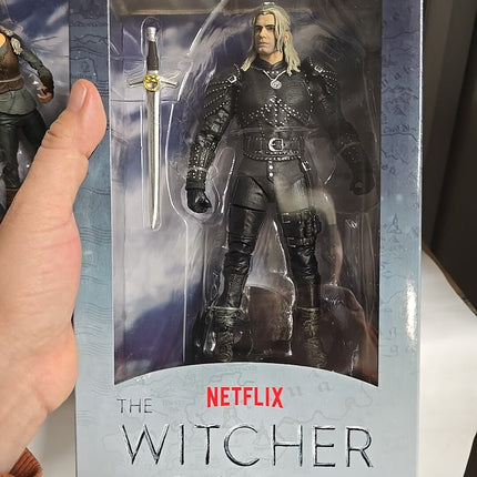 McFarlane The Witcher Geralt of Rivia  & Ciri Figures - Lot Of 3 NEW & SEALED