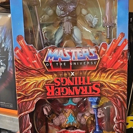 Mattel Masters of the Universe X Stranger Things Skeletor & Demogorgon fast ship