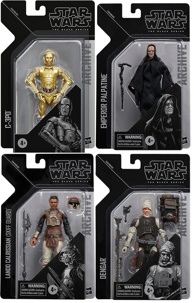 Star Wars The Black Series Archives 6" Figure (2022) - Set of 4 IN STOCK