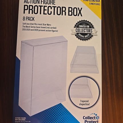 6-Inch Action-Figure Collapsible Protector Box with Angled Side 8-Pack Star Wars