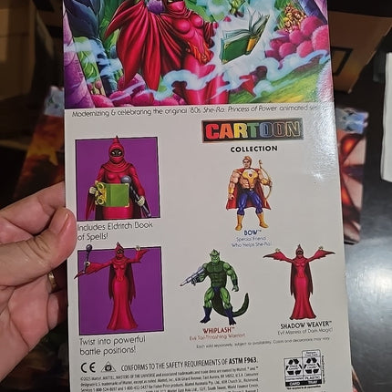 Masters of the Universe MOTU Origins Cartoon SHADOW WEAVER Filmation IN STOCK