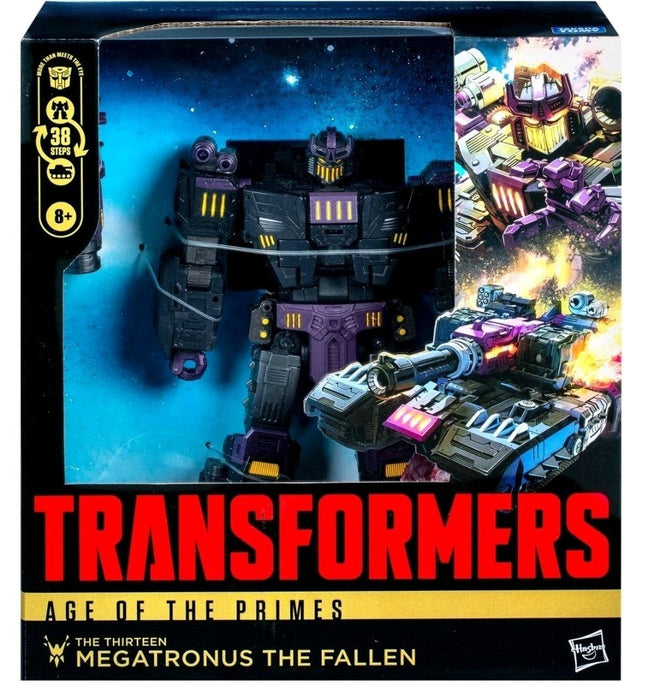 IN STOCK Megatronus The Fallen Transformers Age Of The Primes Leader Class Figur