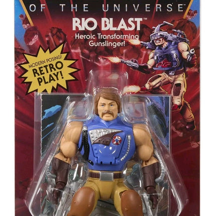 IN STOCK Masters Of The Universe Origins Rio Blast Action Figure 2025 
