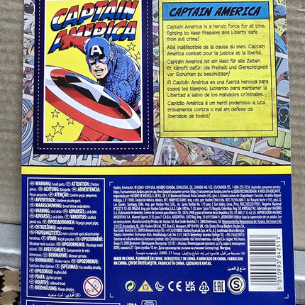 IN STOCK Kenner Marvel Legends Retro 375 Captain America 3.75" Figure New Sealed