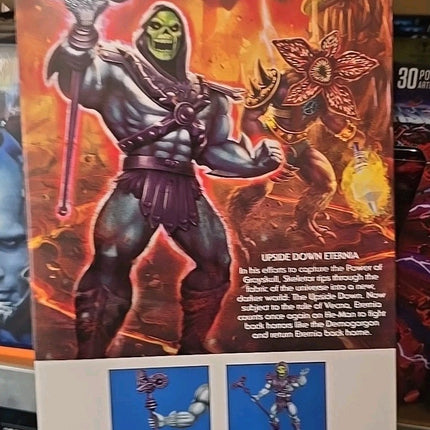 Mattel Masters of the Universe X Stranger Things Skeletor & Demogorgon fast ship