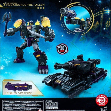 IN STOCK Megatronus The Fallen Transformers Age Of The Primes Leader Class Figur
