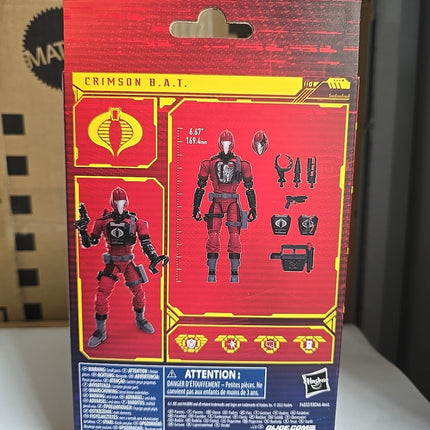 G.I. Joe Classified Series 6 Inch CRIMSON B.A.T. Action Figure 60 New Bat